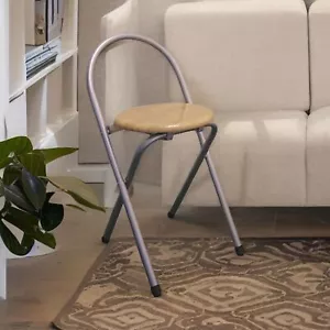 Silla plegable silla de visitante silla de fiesta silla de invitados silla de camping taburete plegable cocina - Imagen 1 de 5