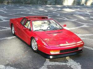 POCHER Testarossa Targa 1/8 Red Extremely high Modified and Improved