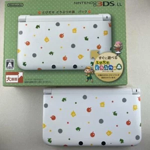 Nintendo 3ds LL Animal Cross Pack only Limited from JAPAN - Picture 1 of 3