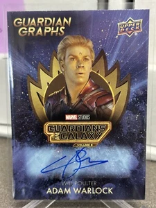 2024 Marvel Guardian Of The Galaxy WILL POULTER Adam Warlock Auto Upper Deck - Picture 1 of 2
