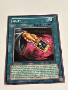 1996 MFC-034 Ante Rare UNL Edition Near Mint Condition Yugioh Card - Picture 1 of 6