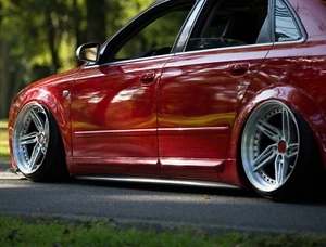 Audi B6 S4 A4 Relak CSR Style SIDE SKIRTS SIDESKIRTS Rockers (2002 - 2005) - Foto 1 di 4