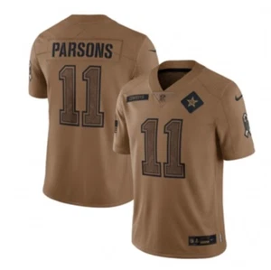 Camiseta deportiva marrón para hombre Dallas Cowboys Micah Parsons Nike Salute To Service 2XL XXL - Imagen 1 de 5