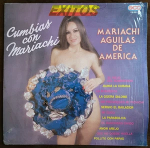 MARIACHI AGUILAS DE AMERICA Cumbias Con Mariachi Vinyl LP MEXICO Exitos - Picture 1 of 4
