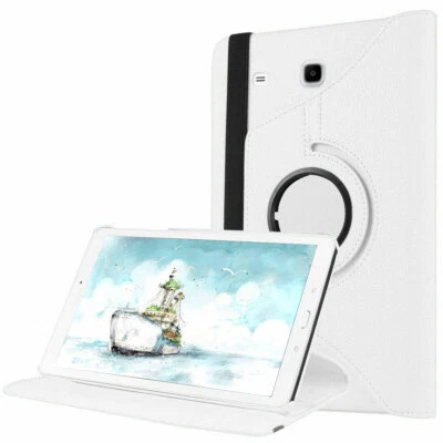 For Samsung Galaxy Tab A8 A7 S6 Lite S7 Tab A Stand Leather Smart Rotating Case - Image 1 of 4