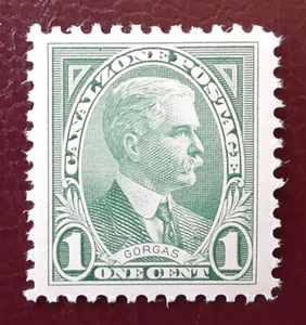 CANAL ZONE 1928 1c MNH Gorgas Mi 70A Scott 105 XF 8116 - Picture 1 of 3