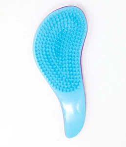 SPAZZOLA per CAPELLI Hairbrush UOMO Donna LISCI ricci NODI Districante SALONE - Imagen 1 de 3
