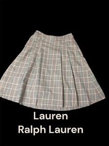 Falda plisada pata de gallo Lauren Ralph Lauren talla 0 - Imagen 1 de 2