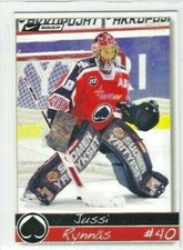 Jussi Rynnas 2008-09 Finnish Cardset #3