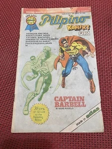 Cómics tagalog de Captain Barbell Mars Ravelo Pilipino Komiks 1597 Filipinas 1986 - Imagen 1 de 8