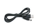90cm USB 5V 2A Black Charger Power Cable Lead Adaptor for SNOM Vision VOIP Phone