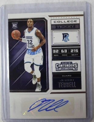 2018 Panini Contenders Draft Pick #99 Rookie Auto Jared Terrell - Image 1 of 2