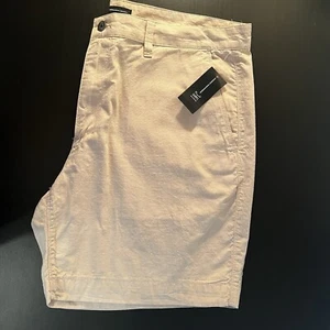 Inc Men’s Casual Shorts New With Tags Sand Linen 38w NWT - Picture 1 of 6