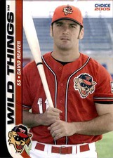 2005 Washington Wild Things Choice #10 David Reaver Old Bridge Maryland MD Card