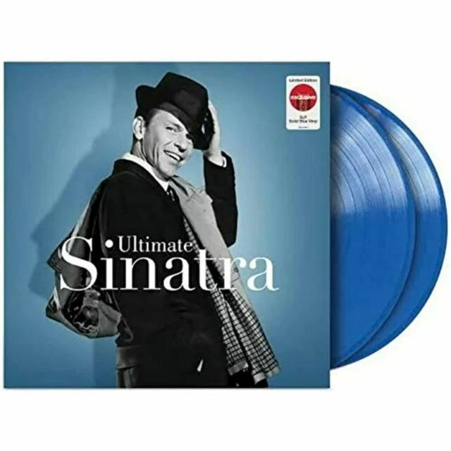 Frank Sinatra Ultimate Sinatra - Exclusive Limited Edition Solid Blue Colored 2XLP Vinyl