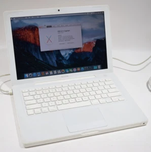 Apple MacBook A1181 2008 2,13 GHz Core 2 Duo 4 GB RAM 500 GB HDD OSX 10,11 excelente - Imagen 1 de 13
