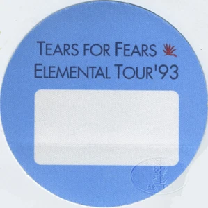 Pase entre bastidores de la gira 1993 Tears for Fears - Imagen 1 de 1