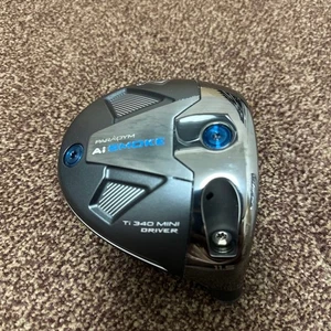 Callaway PARADYM Ai SMOKE Ti Mini 340 Driver 11.5deg RH Head Only Head Cover - Picture 1 of 9