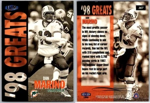1998 Fleer Ultra DAN MARINO Base Card #367 Miami Dolphins HOF - Picture 1 of 1