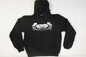 SORRY CLOTHING SCROLL LOGO HOODIE HOODED SWEATSHIRT NEW OFFICIAL VINTAGE RARE - Picture 1 of 4