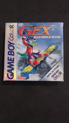 GEX DEEP COVER GECKO NINTENDO GAME BOY COLOR GAMEBOY PAL MULTI USATO COMPLETO - Immagine 1 di 4