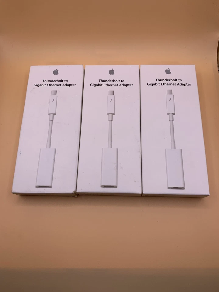 NEW Factory Sealed - 1 Apple Thunderbolt  (USB-C) to Thunderbolt Network Adapter - Image 1 of 1