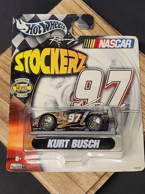 Kurt Busch 2003 Hot Wheel Stockerz! ¡Vehículo motorizado Pullback! - NASCAR  Foto 1 de 4