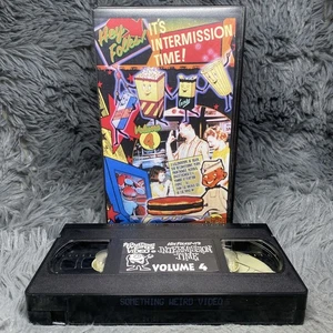 Hey Folks! It’s Intermission Time! Vol. 4 VHS Tape Something Weird Video Movie - Picture 1 of 8