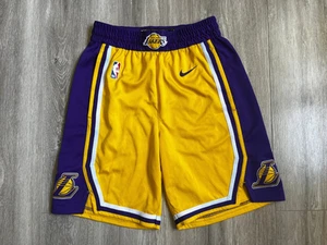 Pantalones Cortos Nike Los Angeles Lakers Icon Edition Swingman AJ5617-728 Talla S - Imagen 1 de 8