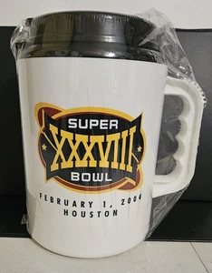 Superbowl 38 Souvenir 100 oz. Tasse Houston New England Patriots Carolina Panthers - Bild 1 von 8