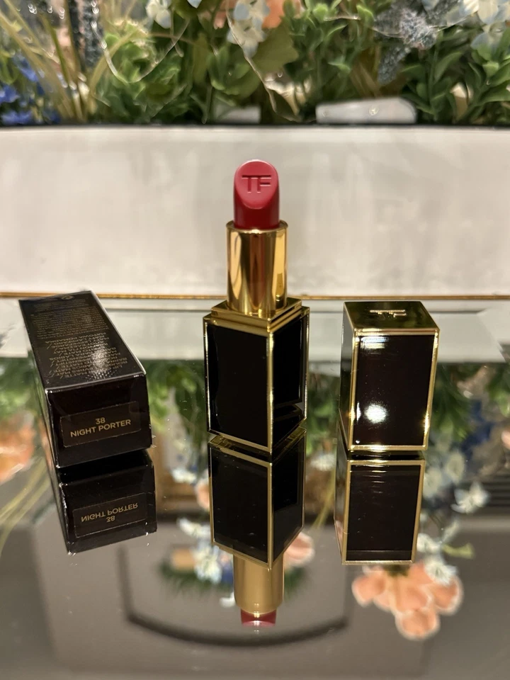 Tom Ford Lipstick Color Matte 38 Night Porter Full Size .1 Oz. 3gr. NIB - Image 1 of 1