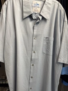 Guy Harvey Limited Edition AFTCO 2X Silk Blend Short Sleeve Shirt Marlin Graphic - Bild 1 von 2