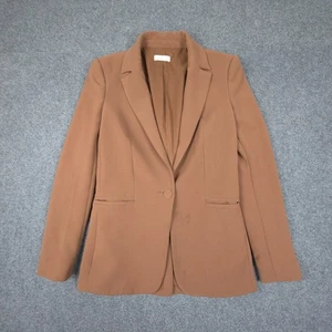 KOOKAI Jacket Womens 34 Brown Long Sleeve Button Front Formal Warm Size 34 - Picture 1 of 9