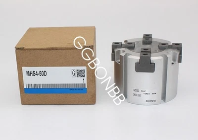 NEW SMC MHS4-50D 4-Finger Gripper Actuator Industrial Air Cyl Cylinder MHS450D - Image 1 of 2