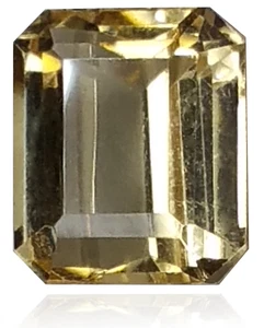 π Topaz Natural 1.17 Carat Emerald Cut 6.5x4.5mm π - Picture 1 of 5