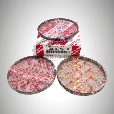 JUEGO DE ANILLOS DE PISTÓN OEM GENUINO TOYOTA 2005-2015 TACOMA 2.7L O/S 0.50 13013-75110 Foto 1 de 3