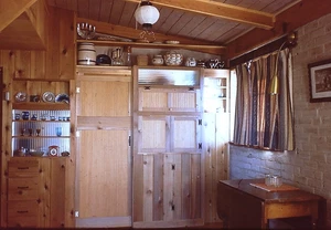 Photo 35mm Slide Southwest Home Interior Alfred A Cohn Mac Schweitzer - Picture 1 of 1