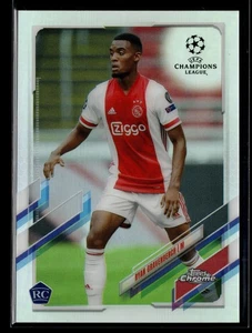 Ryan Gravenberch RC - 2020-21 Topps Chrome Champions League rifrattore Rookie #98 - Foto 1 di 2