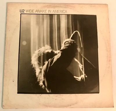 U2 Wide Awake In America Vinyl 12" EP Island 1985 Pop Rock Bono Live - Image 1 of 4