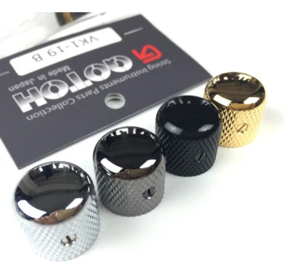 -Electric Guitar Bass Tone And Volume Metal Control Knobs - Image 1 of 4