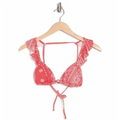 Nuevo con etiquetas Top de bikini deslizante bandana roja Maaji talla pequeña Foto 1 de 4