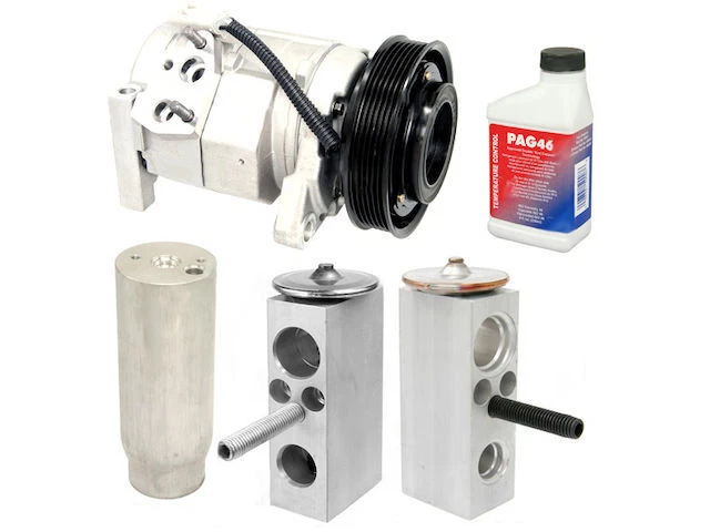 Kit de compresor de aire acondicionado delantero y trasero 47BR85Z para Dodge Grand Caravan 2001-2003 Foto 1 de 1