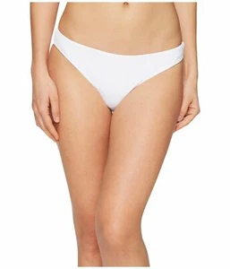 Letarte Womens Solid Classic Bikini Bottom White Size Medium - - Picture 1 of 4