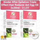 Bioder After Epilation Triple Effect Hair Reducer Ant Egg Oil 2 LOT (2x30 ml)