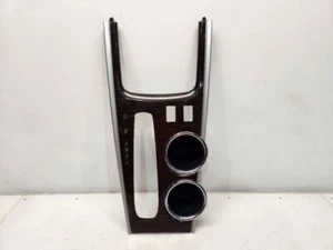 2013 Nissan Pathfinder Shift Bezel / Console Cup Holders *Woodgrain* - Foto 1 di 12