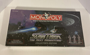 Monopoly Star Trek Next Generation Collectors Edition 1998 NEW Sealed