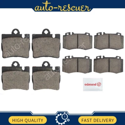 Juego de 2 pastillas de freno de disco delanteras traseras Brembo para Mercedes-Benz CL600 2001-2002 Foto 1 de 4