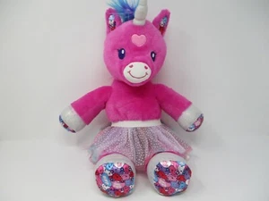 Build a Bear Unicorn Candy Hearts 17" With Skirt BAB Stuffed Animal - Picture 1 of 5
