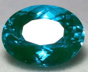 Gemme tormalina Paraiba con cuscinetto in cu blu neon certificato impeccabile naturale 10,80 ct - Foto 1 di 3