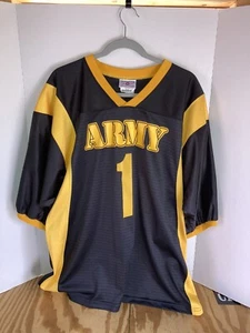 Army Jersey Black & Gold Size XL - Picture 1 of 5